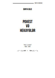 Povest və hekayələr